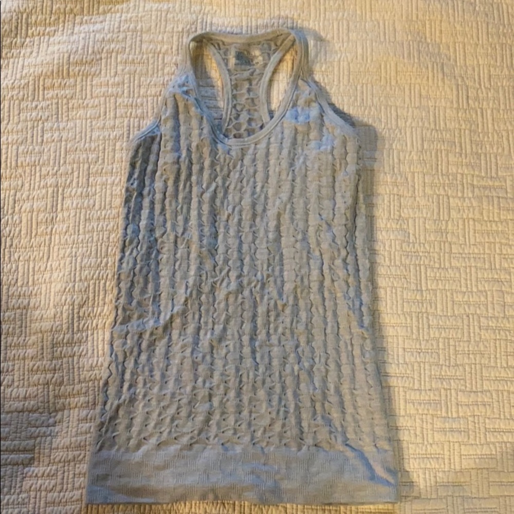 Athleta Grey Workout Tank Top